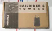 YAKIMA RAILRIDER 2 ROOF RACK TOWERS SET OF 4 COMPLETE NEW OLD STOCK IN THE BOX