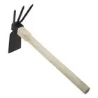 Tool Steel Loosening Soil Hand Hoe Tool Anti-rust for Head Small Hoe Tool