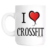 I Love Crossfit Gift Mug