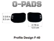 Profile Design F-40 & BMC Arm Pads Official Velcro® Aero Tri TT Handlebars