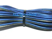 60ft SuperFlex Blue Black 20 Gauge SPEAKER WIRE Cable Home Car Audio Wiring