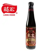 在飛比找momo購物網優惠-【龍宏】無糖黑豆油420ml(傳統釀造醬油)
