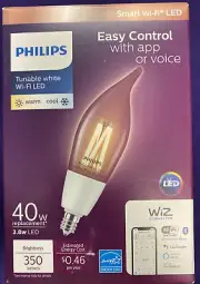 PHILIPS TUNABLE SMART WI-FI LED LIGHT BULB