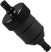 Inline Oil Filter | Motorcycle Oil Filter Inline,Powered Engines Aluminum Alloy Replacement Parts, Easy to Install Motorcycle Accessories