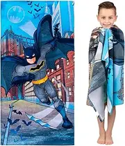 Franco Kids Super Soft Cotton Beach Towel, 28" x 58", Batman