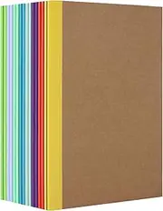 TRASEXTRA 16 Pack A5 Kraft Notebooks Composition Notebooks Exercise Book Writing Journals Bulk Pack Writing Books Notepads.8.3×5.5IN,30 Sheets Of 60 Pages