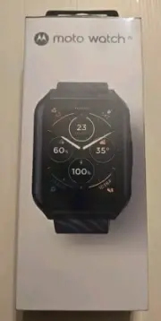 NEW! Factory Sealed Motorola Moto Watch 70 - Health And Fitness Smartwatch