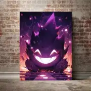 Monster Night Elf Gengar peripheral posters modern room decoration 21x30cm N