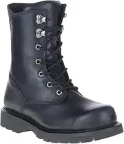 Harley-Davidson Women's Pearson 7" LACE Motorcycle Boot, Black, 5