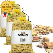 Raw Peanuts, Raw Peanuts in Shell, Great for Boiling Squirrels Feed Birds Feed a