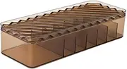 Cable Management Box Slot Cord Organizer for Desk and Home Durable Storage Bin for Cables and Chargers Stylish Design for Tidy Spaces for Office and Living