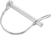 Luxshiny Lock Pin Trailer Hitch Pin Heavy Duty for Trailers Precision Crafted for Secure Connection and Couplers Robust