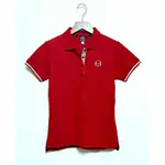 💎魔力方程飾💎SERGIO TACCHINI 紅色POLO衫 開襟領上衣 短袖T恤