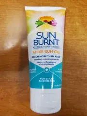 Sun Burnt Advanced Sun Recovery After-Sun Gel 6 oz. Exp. 1/27 DAMG BOX E11C