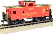 Bachmann ~ HO Scale ~ Delaware & Hudson #35719 ~ 36' Wide-Vision Caboose ~ 17708