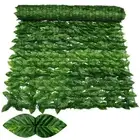 Artificial Leaf Privacy Fence Screen 2X1M Hedge Panels Balcony Screen Ivy6516