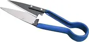 FITOOL Heavy Duty 5.5-Inch Blade Goat Sheep Cow Horse Rabbit Shear, 13-Inch Length Wool Trimming Scissors, with Soft Coated Grip, Grass Flowers Hedge Onion Shear