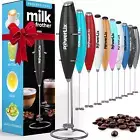 Milk Frother Handheld Battery Operated Electric Whisk Beater Foam Maker for Coff