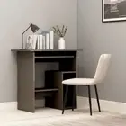 Writing Desk Computer Laptop Table Storage Shelf Student Study Workstation Grey