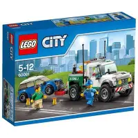 在飛比找Yahoo!奇摩拍賣優惠-LEGO 樂高積木60081卡車拖車 城市系列益智拼裝積木爆