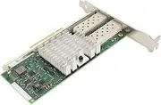 10Gb NIC SFP PCIE Network Card, PCI Express LAN Card with 2 SFP Ports for PCIE X 8/x16, Compatible with Windows, for Linux, for Freebsd, for