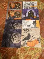 Decoupage Napkins Halloween Theme 8 Napkins