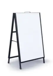 A Frame Sign/A Board /Metal Sandwich board Double Sided Road corflutes display