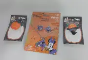 Halloween Accessories Lot Minnie Mouse vtg Jack-o-Lantern Pins