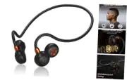 Open Ear Headphones, Bluetooth 5.3 Wireless Air Conduction Headphones Black
