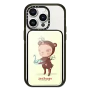 PowerThru Power Bank Slim Power Bank MagSafe Compatible Ueno Park (blossom)