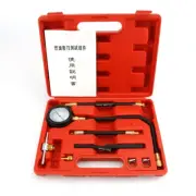 9P Fuel Injection Pump Injector Tester Kit, 0~140PSI Car Fuel Pressure Gauge Set