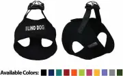 Blind Dog Mesh Easy Step-In Padded Soft Puppy Pet Dog Harness Custom Patch