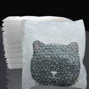 50 Pack 12x12 Inch Bubble Pouch Bags Clear Bubble Pouches Wrap for Shipping