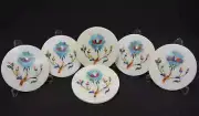 Classic Marble Coaster Set –6 Beautiful Natural Stone Coasters– Elegant Design