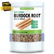 Natural Burdock Root Tea, Cut & Sifted (4.0Oz,114G)