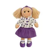Hopscotch Rag Doll Girl Polly 14"/35cm soft toy doll NEW