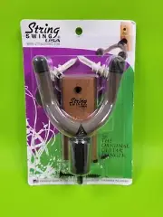 String Swing USA ~ The Original Guitar Hanger Wall Mount CC01 Black Walnut New!