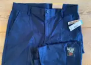 Dockers Boy's Schoolwear Pants Navy Blue Husky Size 30 BNWT