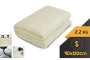 WEIGHTED BLANKET SINGLE Heavy Gravity CREAM 2.2KG