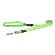 Rogz Classic Reflective Dog Safety Lead Lime - 4 Sizes