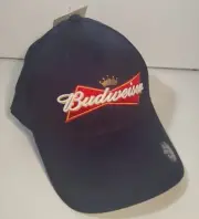 Budweiser Ball Cap Official Product Anheuser-Busch Hat Embroidered Stretch Fit