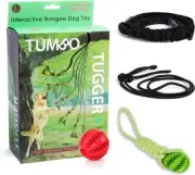 Tumbo Tugger Dog Toy, Green, Large