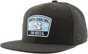 ZHATS Standard NCAA Officially Licensed Hat Flat Snapback Z11 Switchback Charcoal
