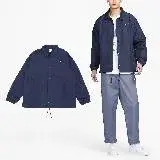 在飛比找遠傳friDay購物優惠-Nike 教練外套 Authentics Lined 藍 寬