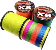 LLEIIshen 500m 300m Fishing Line 8strandS 8.2-35.6KGS Braided Multifilament Smooth 100% PE Floating Fishing Line/1847