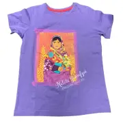 New Piccolina Girls Size 3T Malala Yousafzei Advocate 100% Cotton Crew Neck Tee
