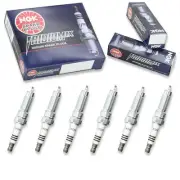 6 pc NGK 372 ZNAR6AIX-11 Iridium IX Spark Plugs for Ignition Wire Secondary hp