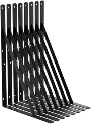 18 Inch Shelf Brackets & Supports, Large Wall Brackets for Garage Storage, Heavy
