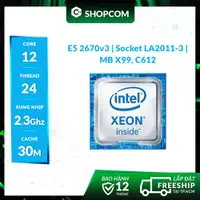 在飛比找蝦皮購物優惠-Intel Xeon E5-2670 v3 處理器 - 12