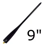 FITS 97-16 FORD F150 F250 F350 BLACK SPIKEDSTYLE SHORT SCREW IN STUBBY ANTENNA (for: Ford)